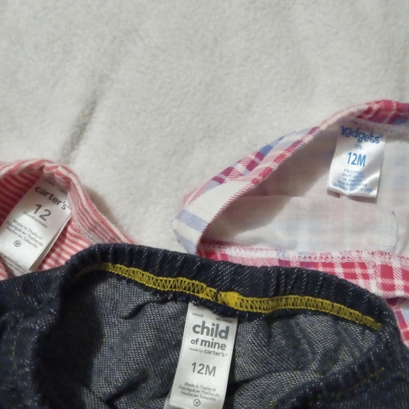 Baby Girl 12M Legging Pants Bundle - Picture 3 of 3